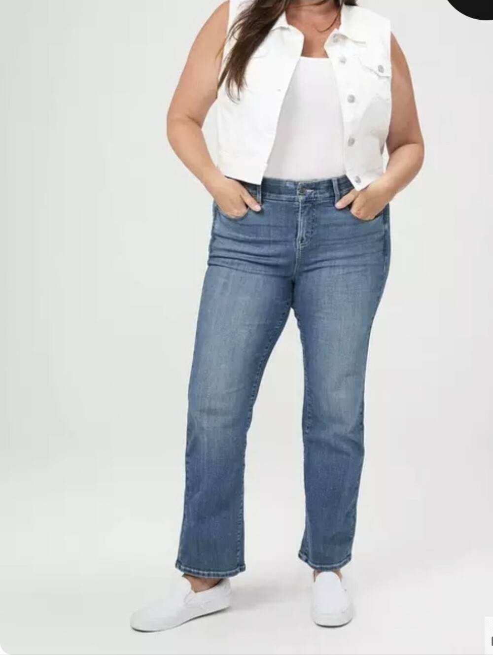 Torrid Bombshell Straight High-Rise Jean